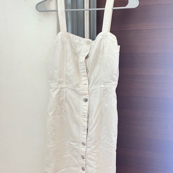 VOLCOM White Denim Dress - Picture 2 of 4